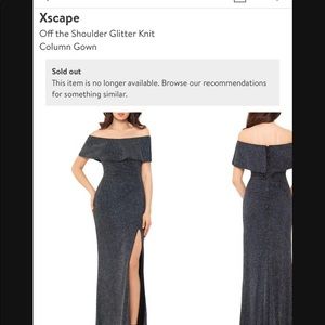 Woman’s evening gown!